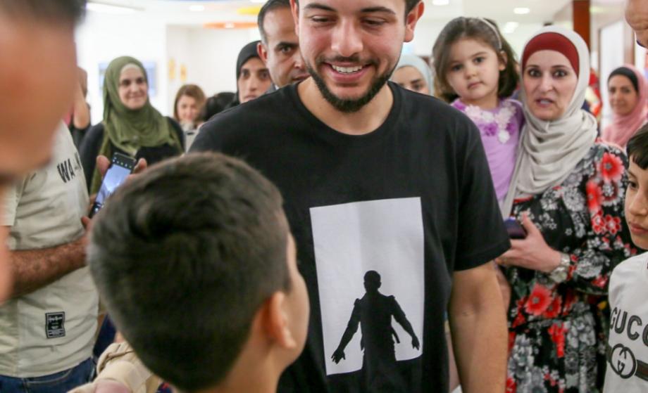 صاحب السمو الملكي الأمير الحسين بن عبدالله الثاني يفتتح كهف الأبطال