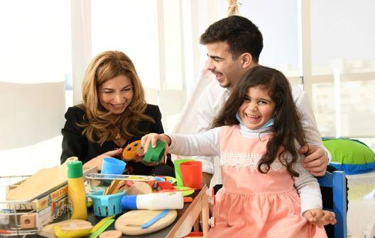الاحتفال بنهاية عام 2019 في مركز الحسين للسرطان