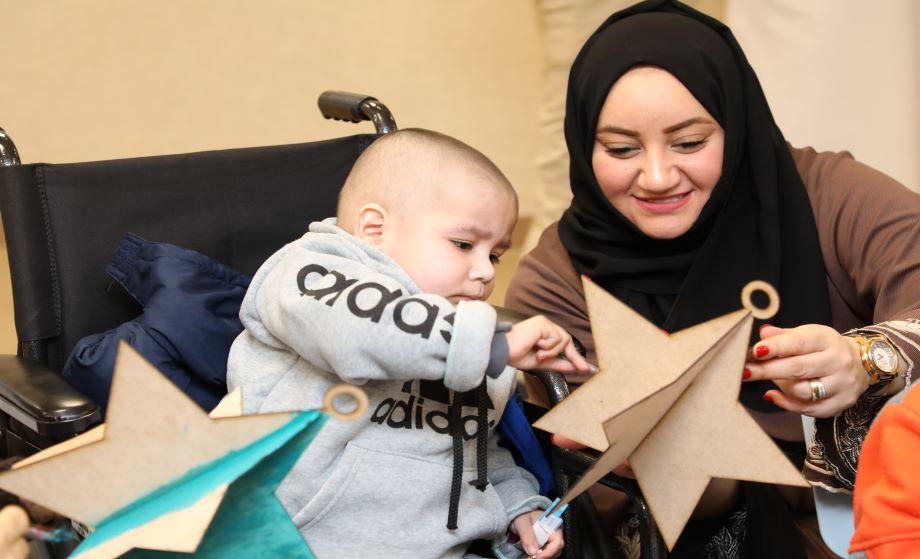 مؤسسة تحقيق أمنية تسعد أطفال المركز بتحقيق أمنياتهم