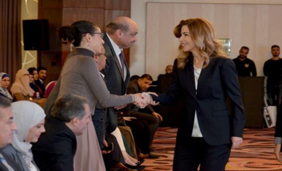 سمو الأميرة غيداء طلال تكرم المؤسسات والمدارس التي تطبّق قانون حظر التدخين في الأماكن العامة