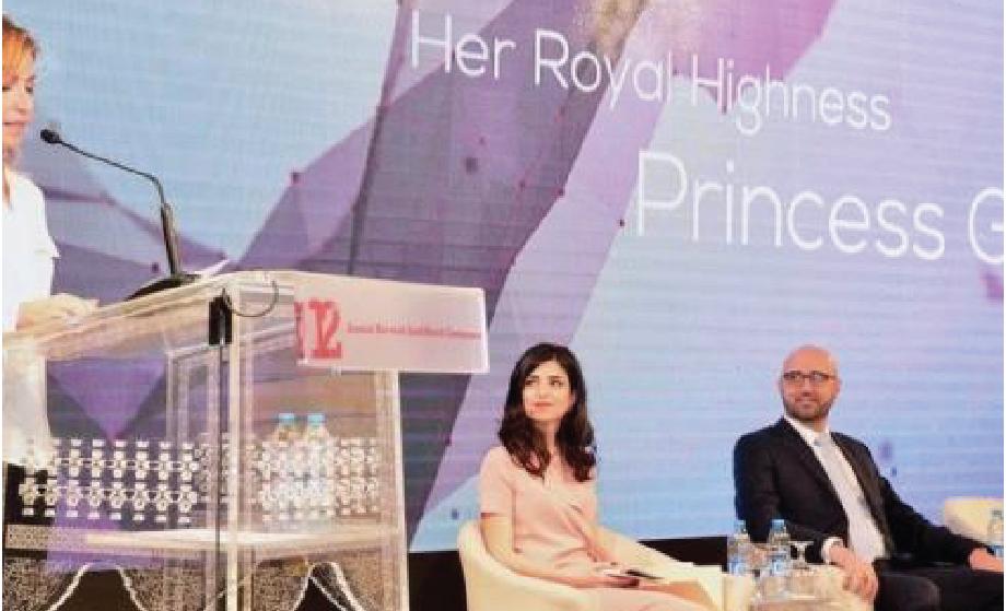 سمو الأميرة غيداء طلال تلقى كلمة الافتتاح في مؤتمر "هارفرد" السنوي الثاني عشر للعالم العربي