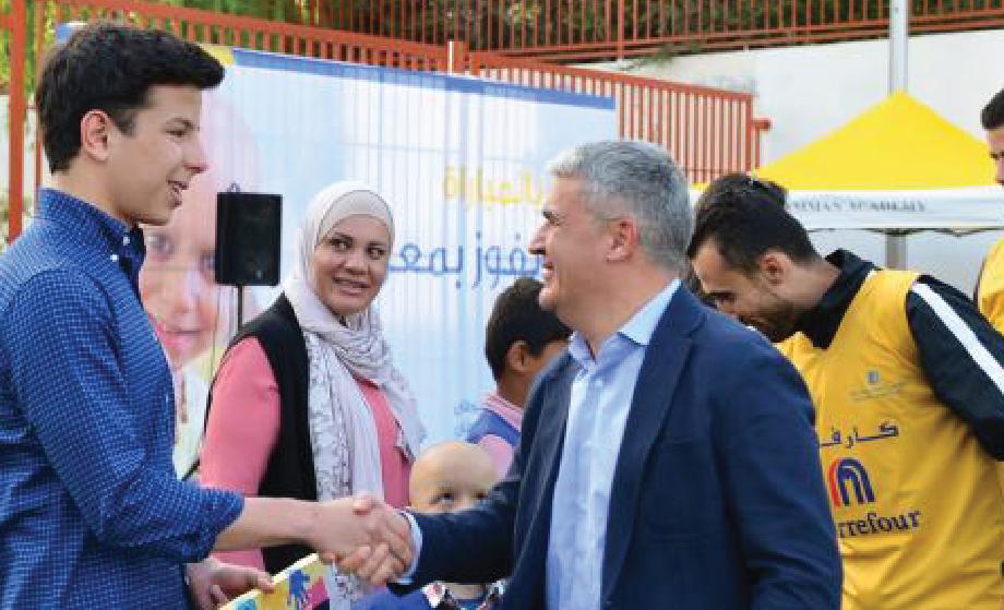 HRH Prince Hussein Bin Talal Sponsors the Launch of the Goal for Life Football Tournament  