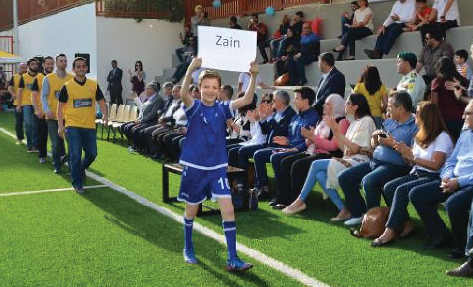 HRH Prince Hussein Bin Talal Sponsors the Launch of the Goal for Life Football Tournament  