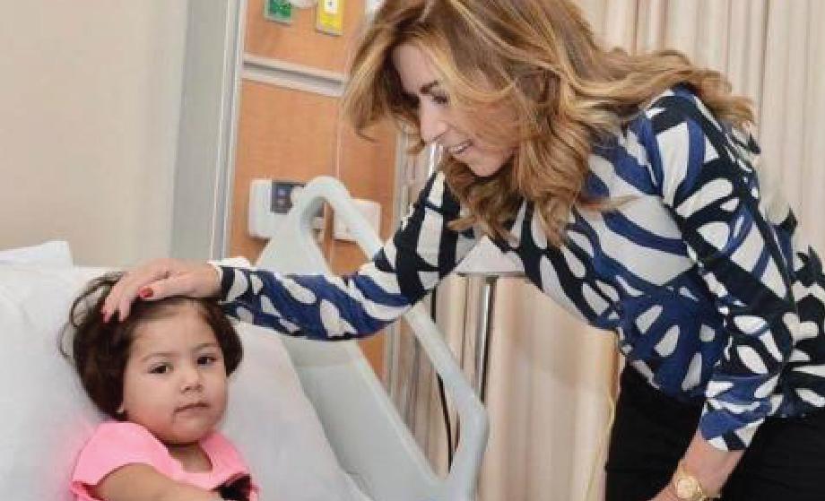 HRH Princess Ghida Celebrates Eid Al Adha With KHCC Patients 