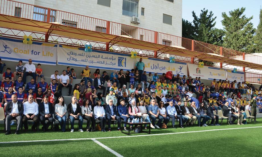 HRH Prince Hussein Bin Talal Sponsors the Launch of the Goal for Life Football Tournament  