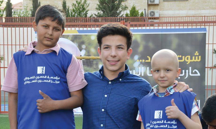 HRH Prince Hussein Bin Talal Sponsors the Launch of the Goal for Life Football Tournament  