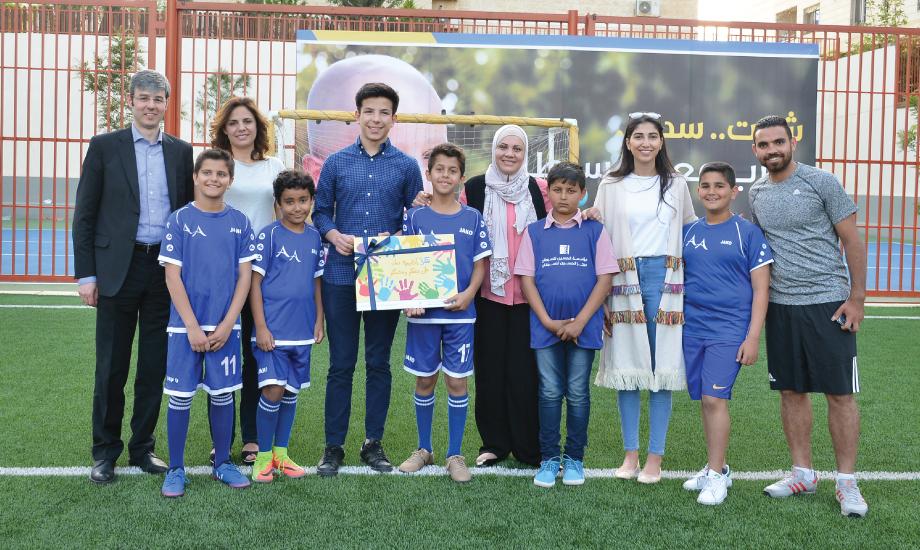 HRH Prince Hussein Bin Talal Sponsors the Launch of the Goal for Life Football Tournament  