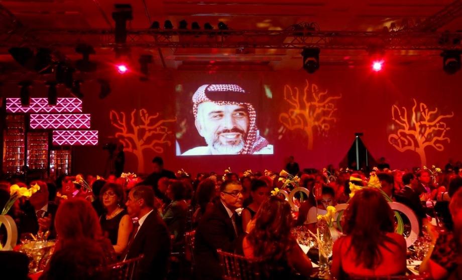 Queen Rania attends King Hussein Cancer Foundation Hope Gala Event