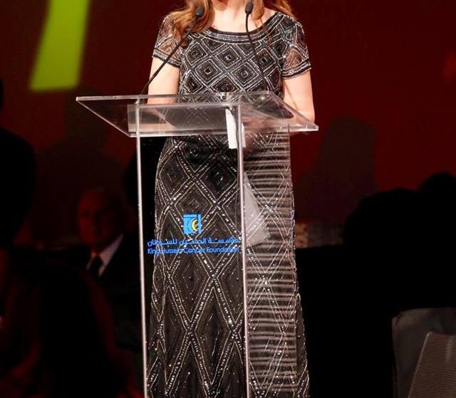 Queen Rania attends King Hussein Cancer Foundation Hope Gala Event