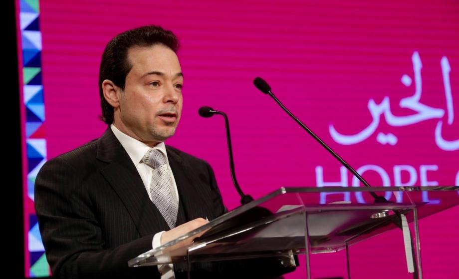 Queen Rania attends King Hussein Cancer Foundation Hope Gala Event