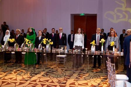 Queen Rania attends King Hussein Cancer Foundation Hope Gala Event