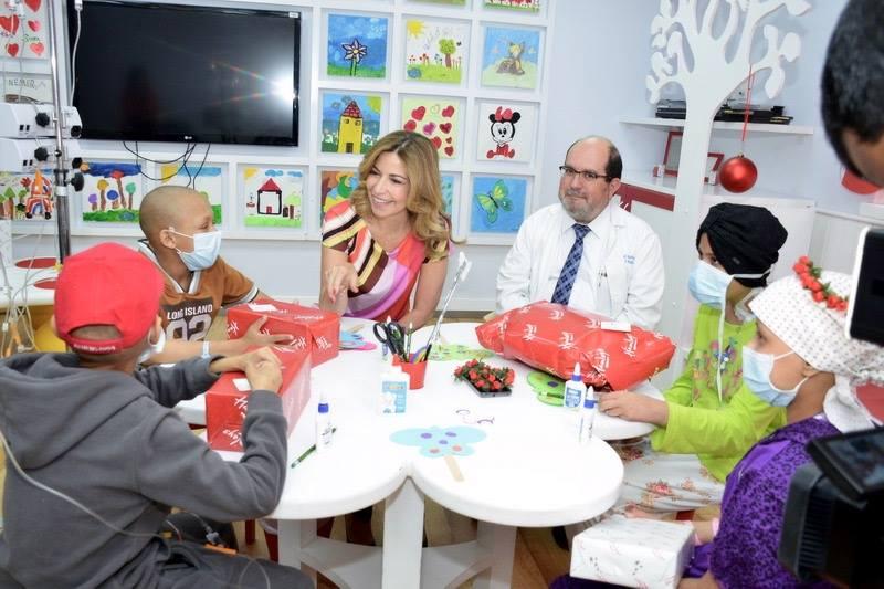 سمو الأميرة غيداء طلال تحتفل بالربيع مع أطفال المركز