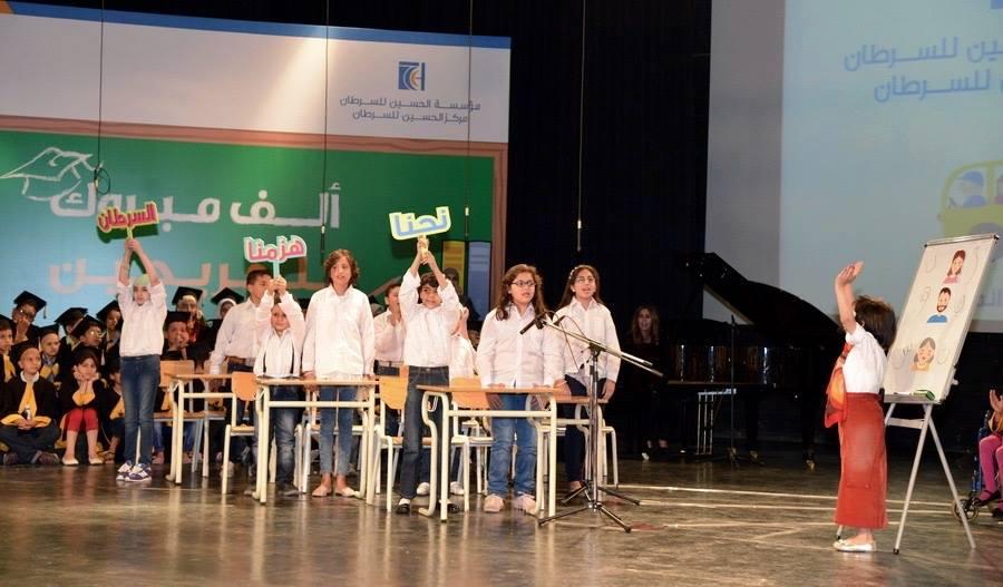 تخريج طلبة برنامج العودة إلى المدرسة للعام الدراسي 2014/2015