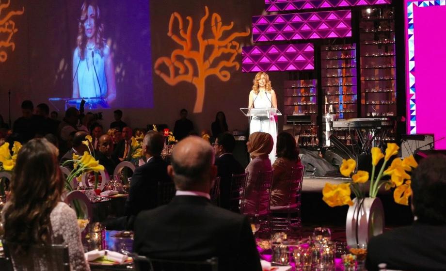 Queen Rania attends King Hussein Cancer Foundation Hope Gala Event