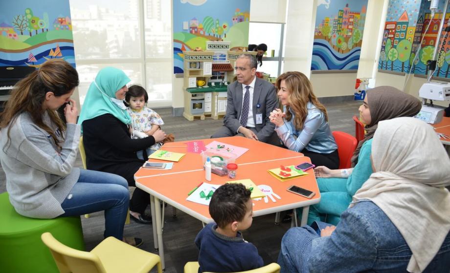 HRH Princess Ghida Talal Celebrates Mother’s Day With The Mothers at KHCC