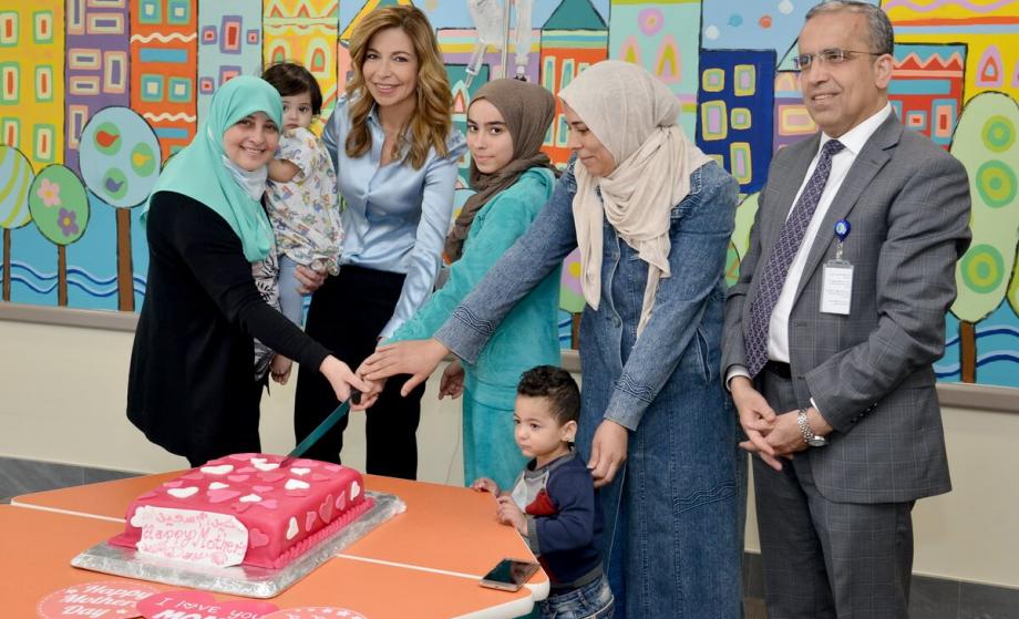 HRH Princess Ghida Talal Celebrates Mother’s Day With The Mothers at KHCC