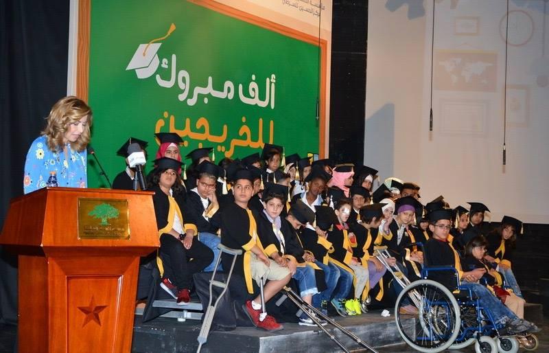 الأميرة غيداء طلال تخرج 140 طالباً من برنامج العودة إلى المدرسة للعام الدراسي 2015/2016